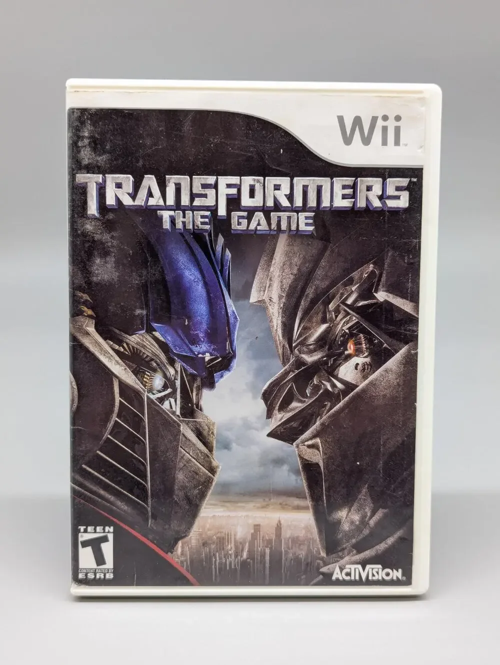 Transformers the Game Nintendo Wii Original Replacement Case Only No Game